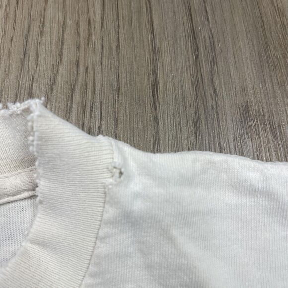 Vintage Stussy Shirt Mens Extra Large White Stick Man Graphic Made USA 90s - Picture 4 of 16